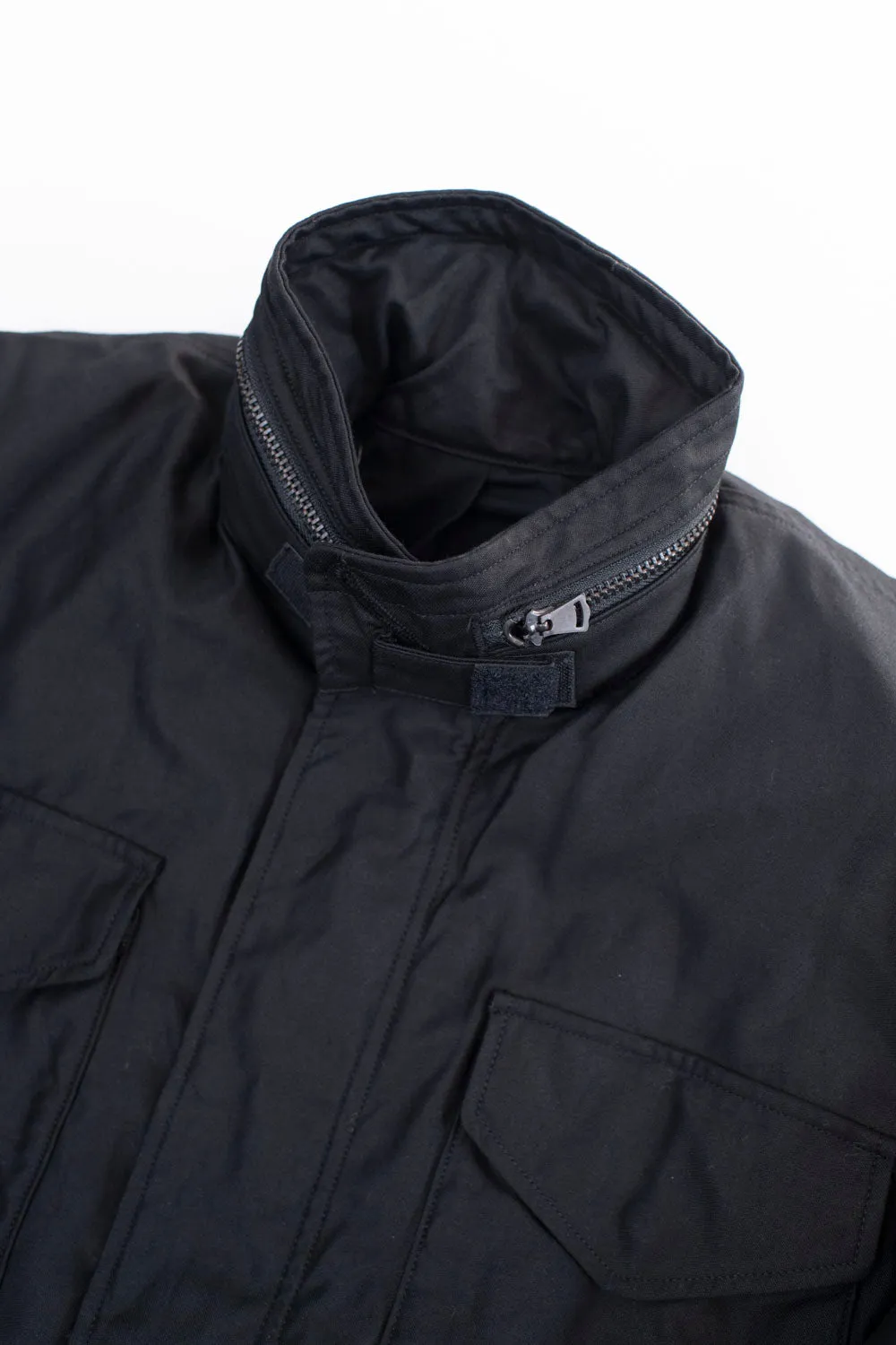 01-6065-61 - M65 Field Jacket Reverse Sateen - All Black