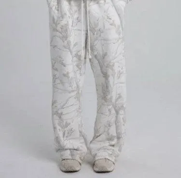 2024 Autumn Winter Camouflage Hoodie & Sweatshirt Set – Women’s Maple Leaf Print Sportswear