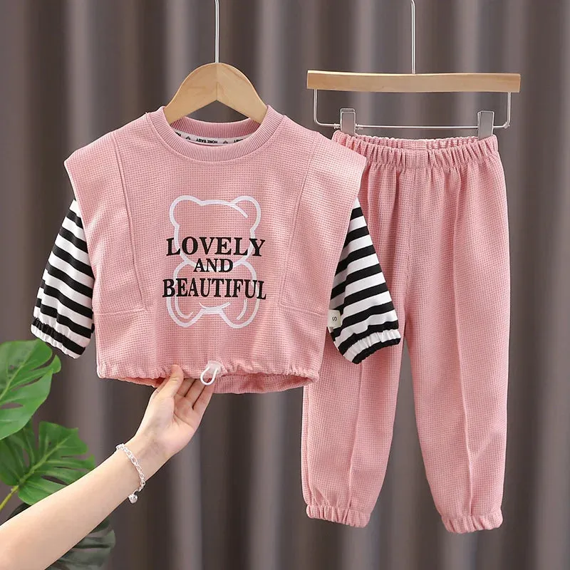 2Pcs Infant Sportswear Set