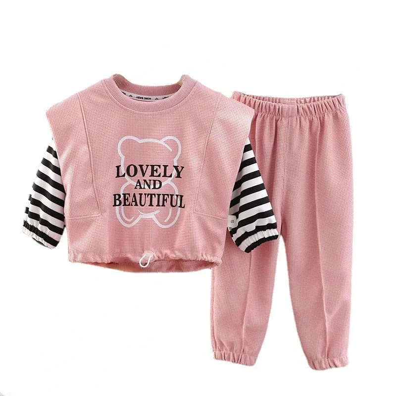 2Pcs Infant Sportswear Set