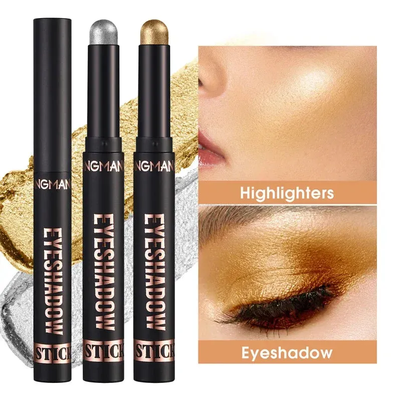 8 Color Waterproof Glitter Eyeshadow Pen