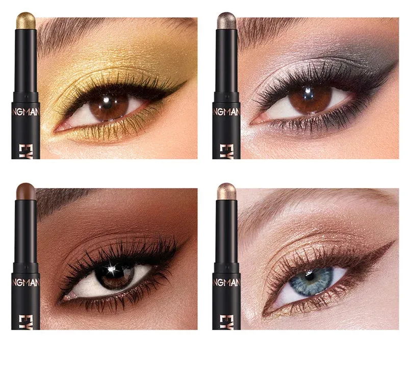8 Color Waterproof Glitter Eyeshadow Pen