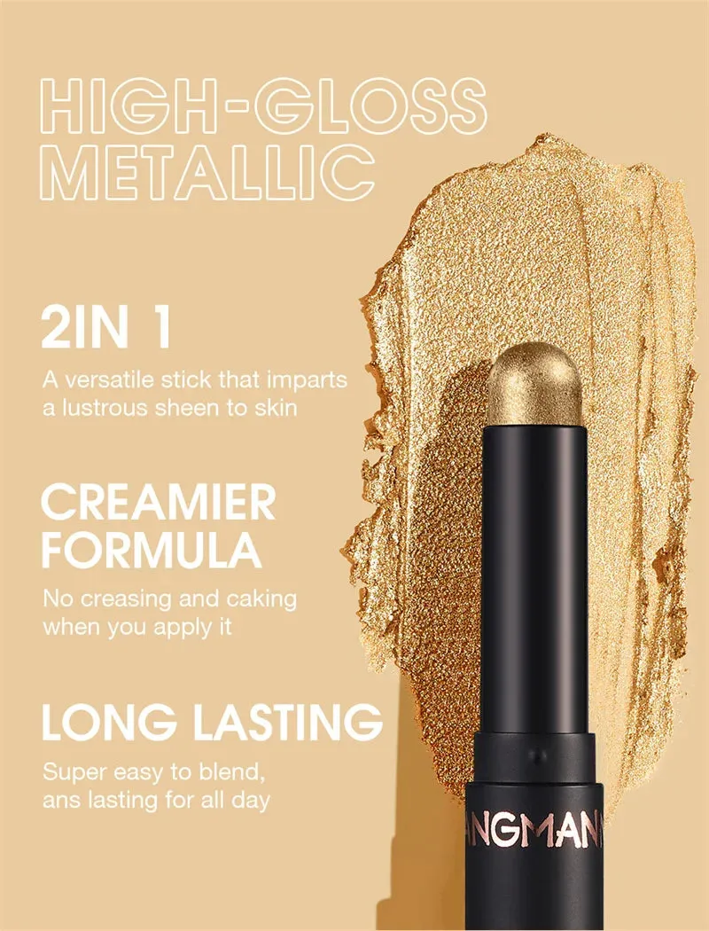 8 Color Waterproof Glitter Eyeshadow Pen