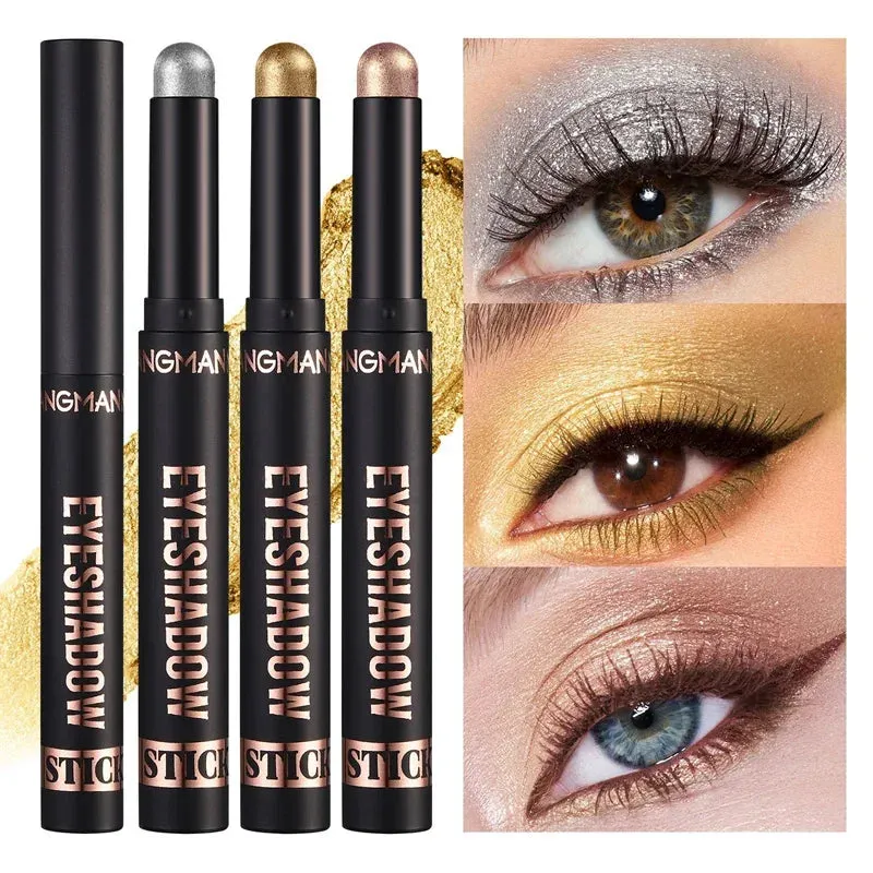 8 Color Waterproof Glitter Eyeshadow Pen
