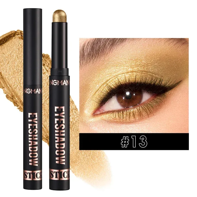 8 Color Waterproof Glitter Eyeshadow Pen
