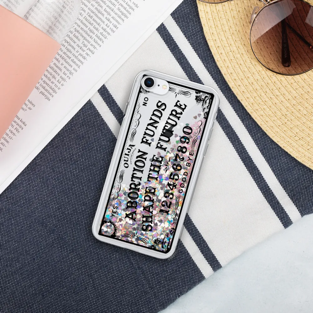 Abortion Funds Shape The Future Liquid Glitter Phone Case