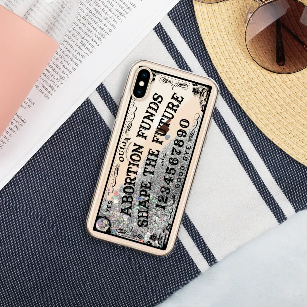 Abortion Funds Shape The Future Liquid Glitter Phone Case
