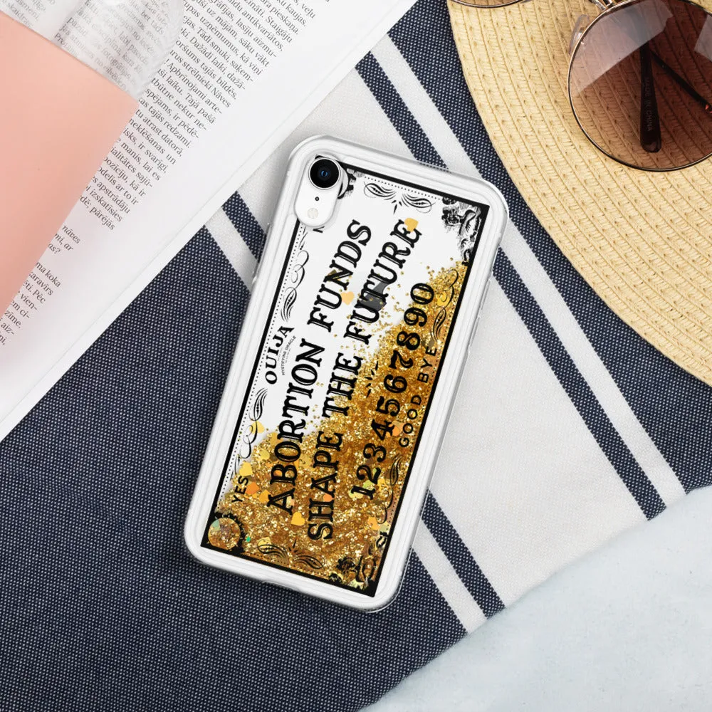 Abortion Funds Shape The Future Liquid Glitter Phone Case