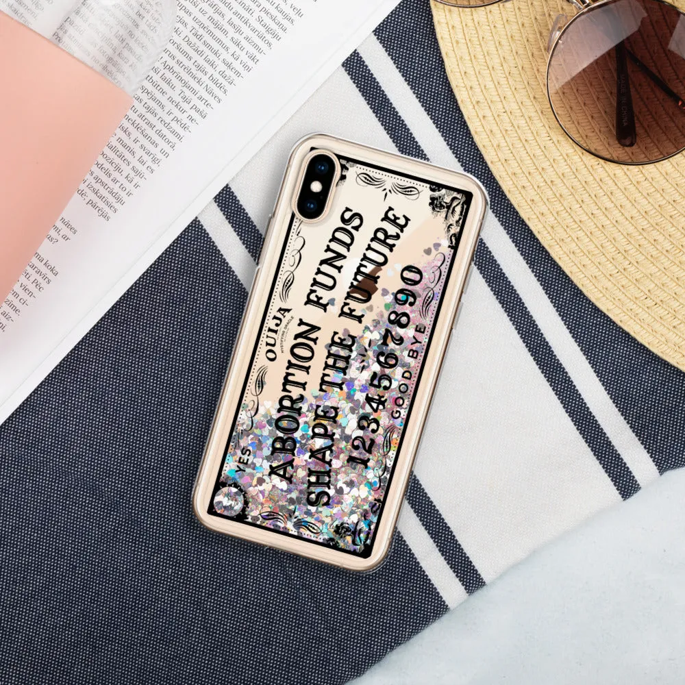 Abortion Funds Shape The Future Liquid Glitter Phone Case