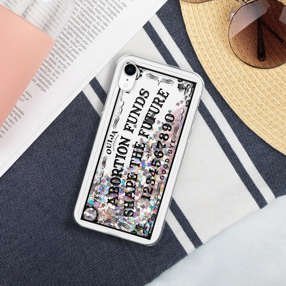 Abortion Funds Shape The Future Liquid Glitter Phone Case