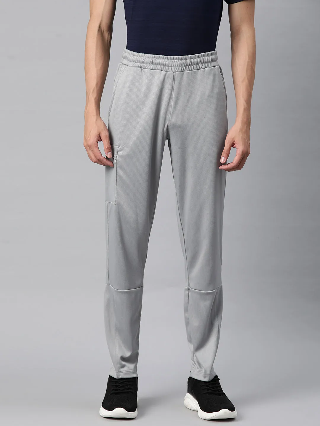 Alcis Men Solid Slim Fit Sports Track Pants
