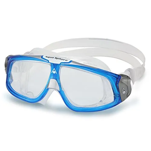 Aqua Lung America Seal Mask with Clear Lens, Blue