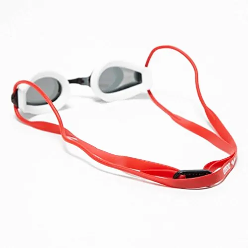 Arena 1E559 Tracks Jr Swimming Goggles (Smoke/White/Red)