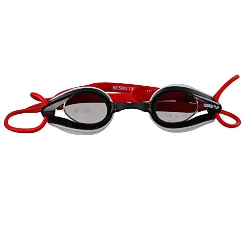 Arena 1E559 Tracks Jr Swimming Goggles (Smoke/White/Red)