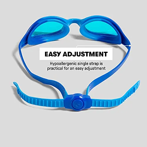 arena Spider Jr Youth Swim Goggle, Black, White, Clear