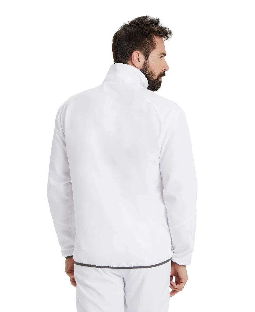 Arena Team Unisex Panel Jacket - White