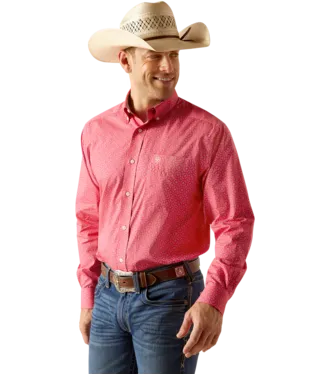 ARIAT MENS Wrinkle Free Brennan Classic Fit Shirt