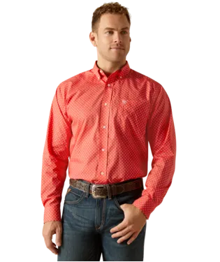 ARIAT MENS  Wrinkle Free Wilkie Classic Fit Shirt