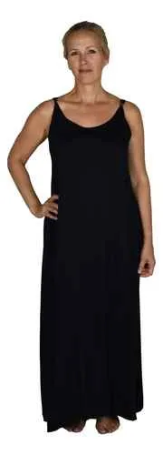 Bali Dress - Long - Solid Black