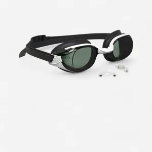 BFIT corrective swimming goggles - Smoked lenses - Single size - Black