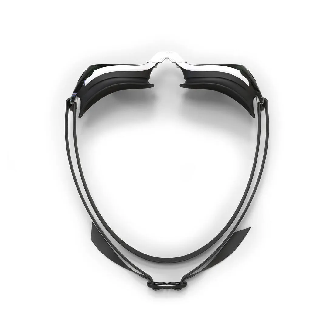 BFIT corrective swimming goggles - Smoked lenses - Single size - Black