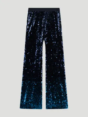 Blue Angelina Degrade Sequin Pant