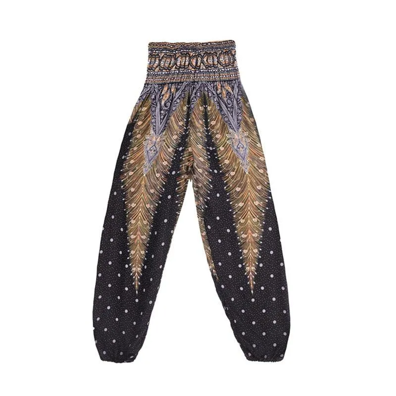 Boho Printed Harem Pants