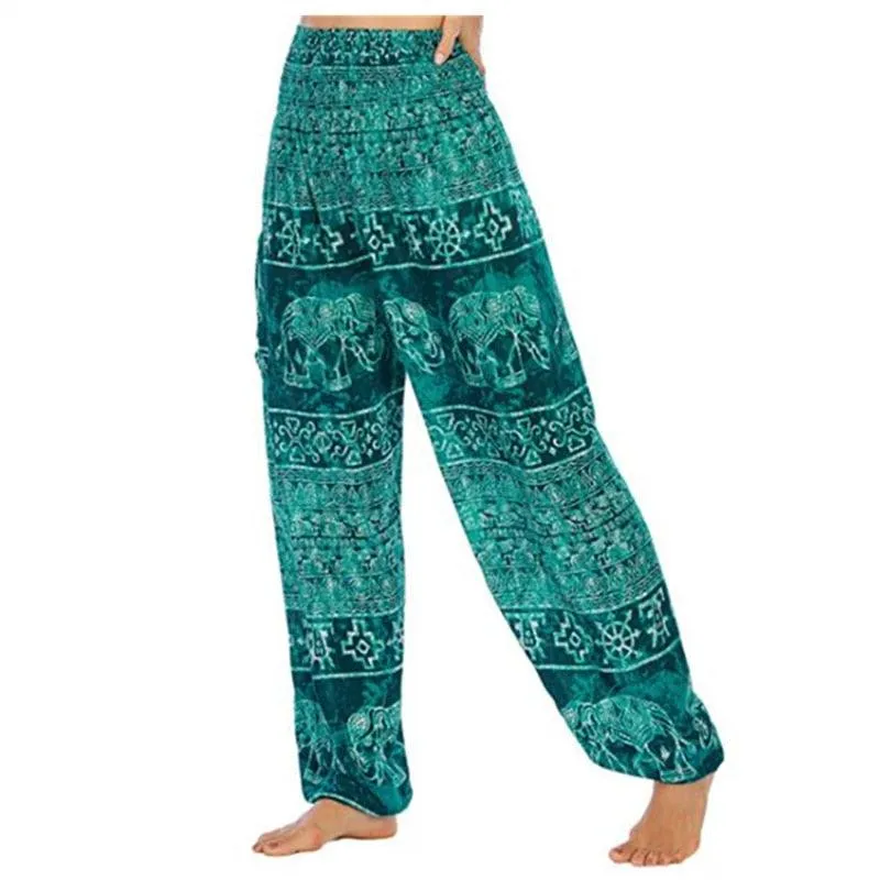 Boho Printed Harem Pants