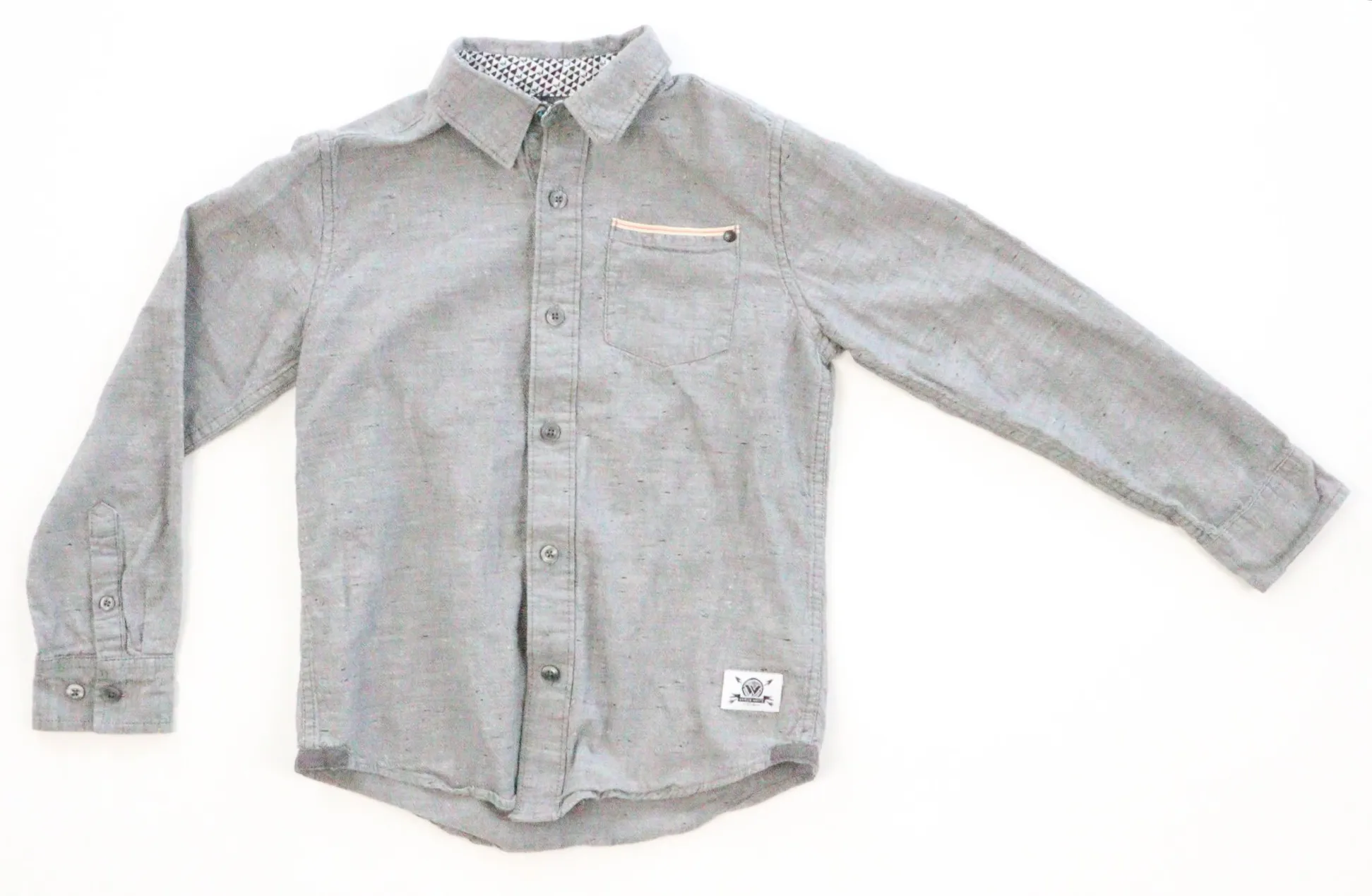 BOY SIZE SMALL (6/7 YEARS) SHAUN WHITE, Long Sleeve Dress Top EUC B33