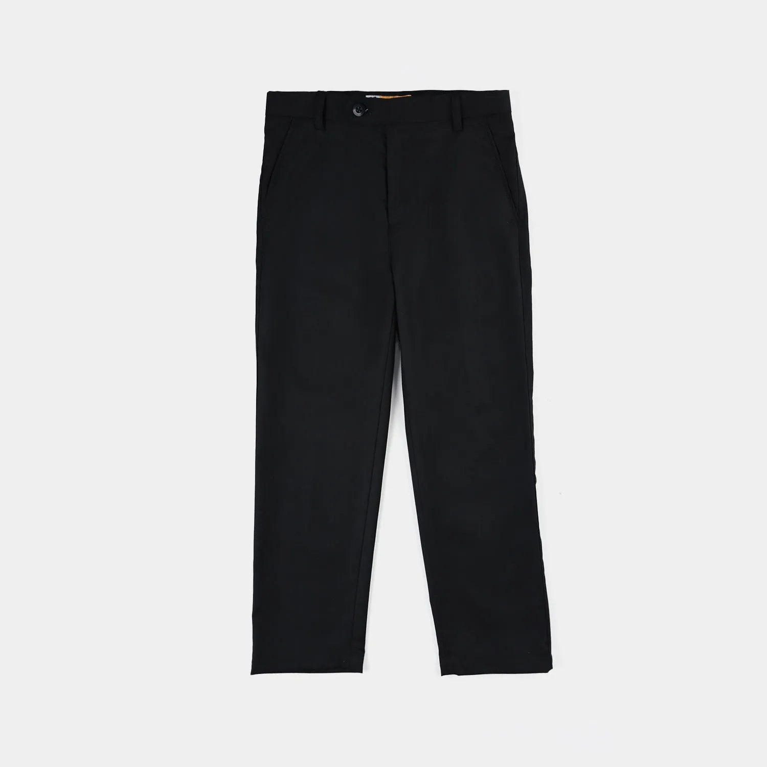 Boys Cotton Twill 3 Piece suit Classic Black