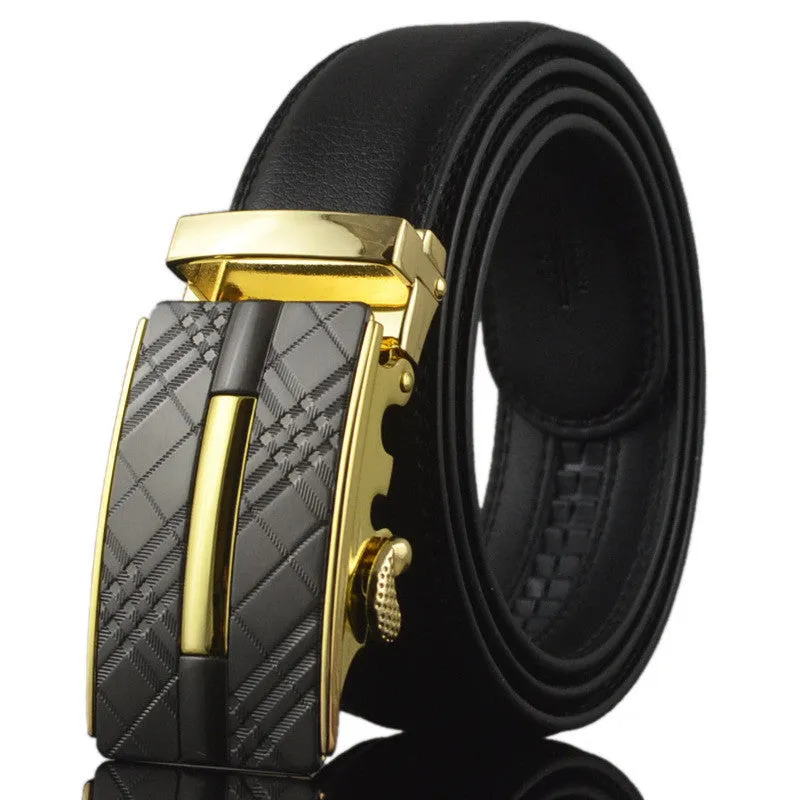Brand designer mens belts luxury real leather belts for men metal buckle man Jeans pants genuine leather belt male strap W165