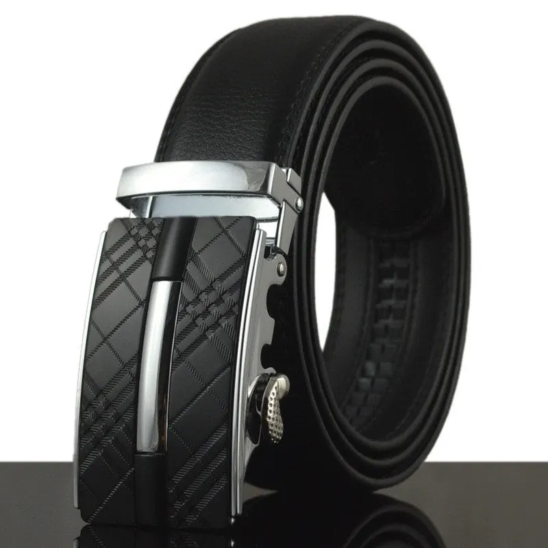 Brand designer mens belts luxury real leather belts for men metal buckle man Jeans pants genuine leather belt male strap W165