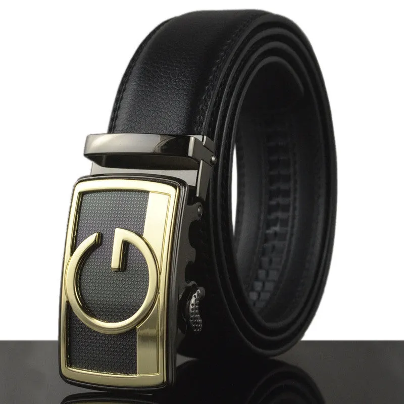 Brand designer mens belts luxury real leather belts for men metal buckle man Jeans pants genuine leather belt male strap W165