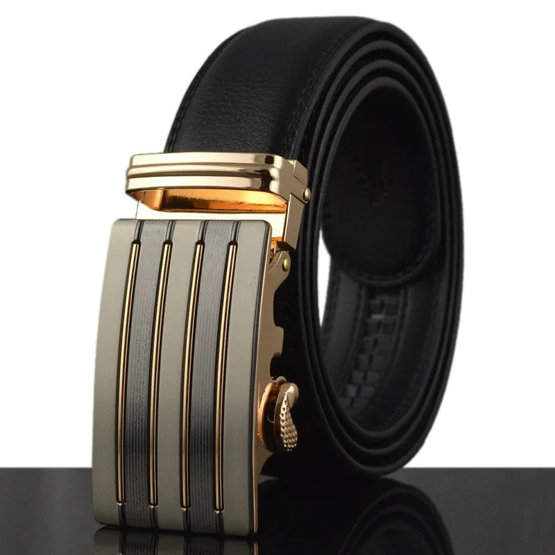 Brand designer mens belts luxury real leather belts for men metal buckle man Jeans pants genuine leather belt male strap W165