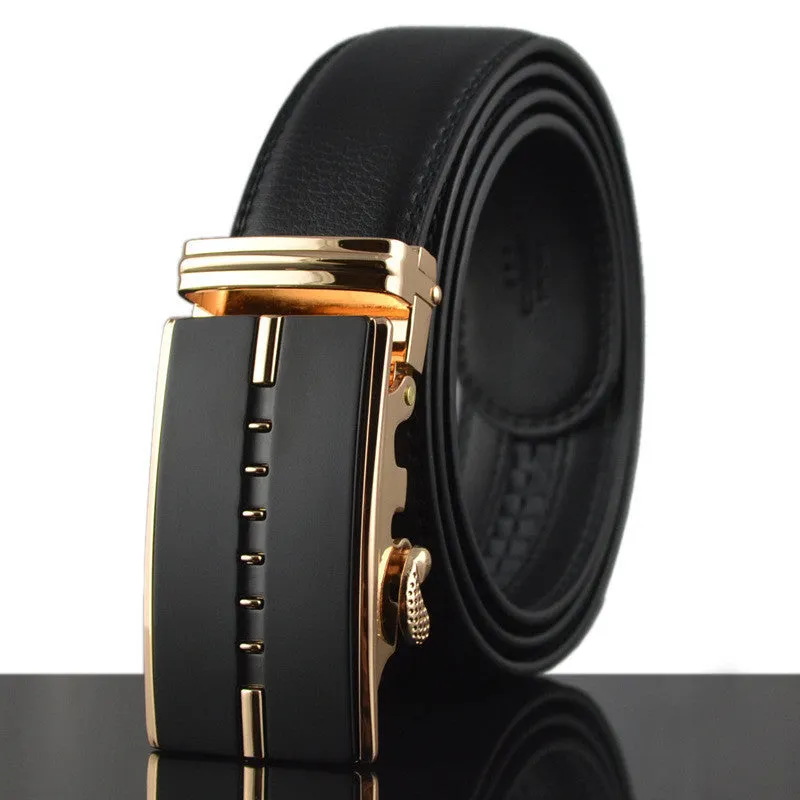 Brand designer mens belts luxury real leather belts for men metal buckle man Jeans pants genuine leather belt male strap W165