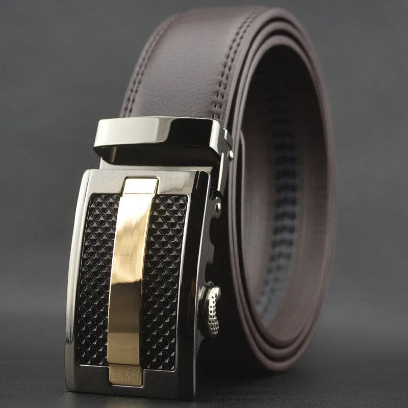 Brand designer mens belts luxury real leather belts for men metal buckle man Jeans pants genuine leather belt male strap W165