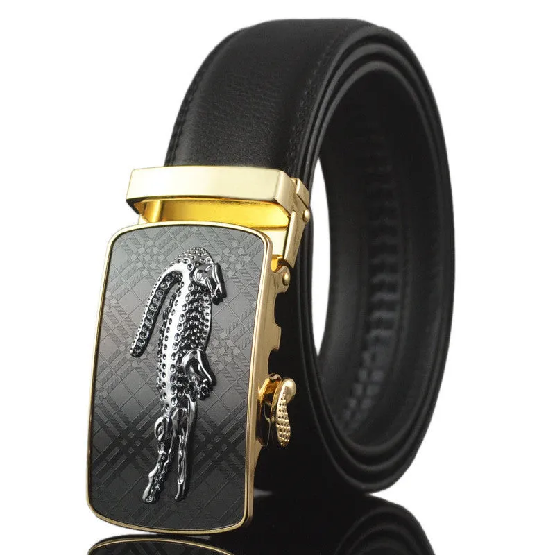 Brand designer mens belts luxury real leather belts for men metal buckle man Jeans pants genuine leather belt male strap W165