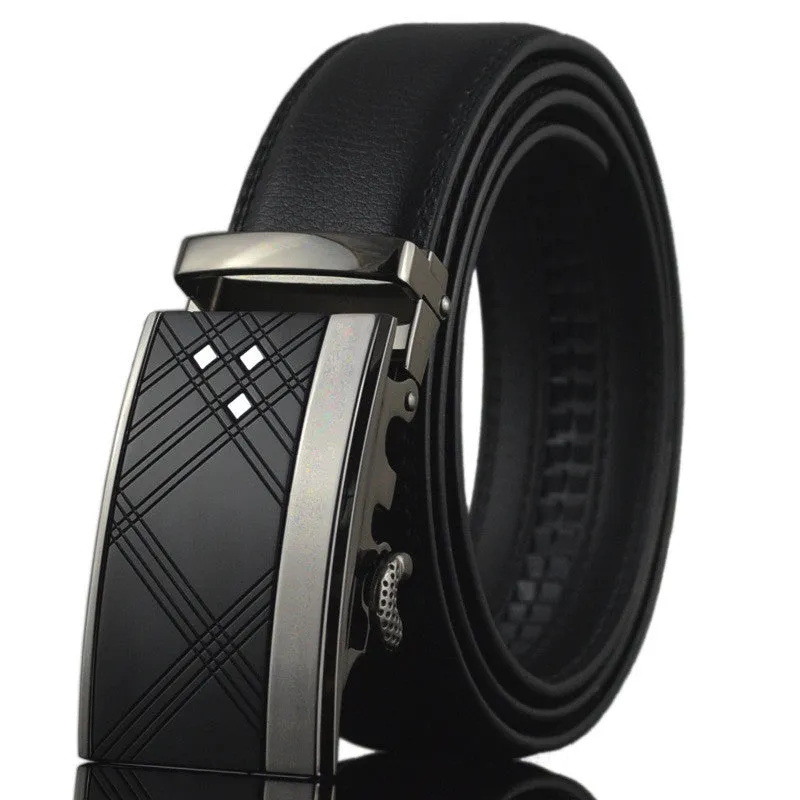 Brand designer mens belts luxury real leather belts for men metal buckle man Jeans pants genuine leather belt male strap W165