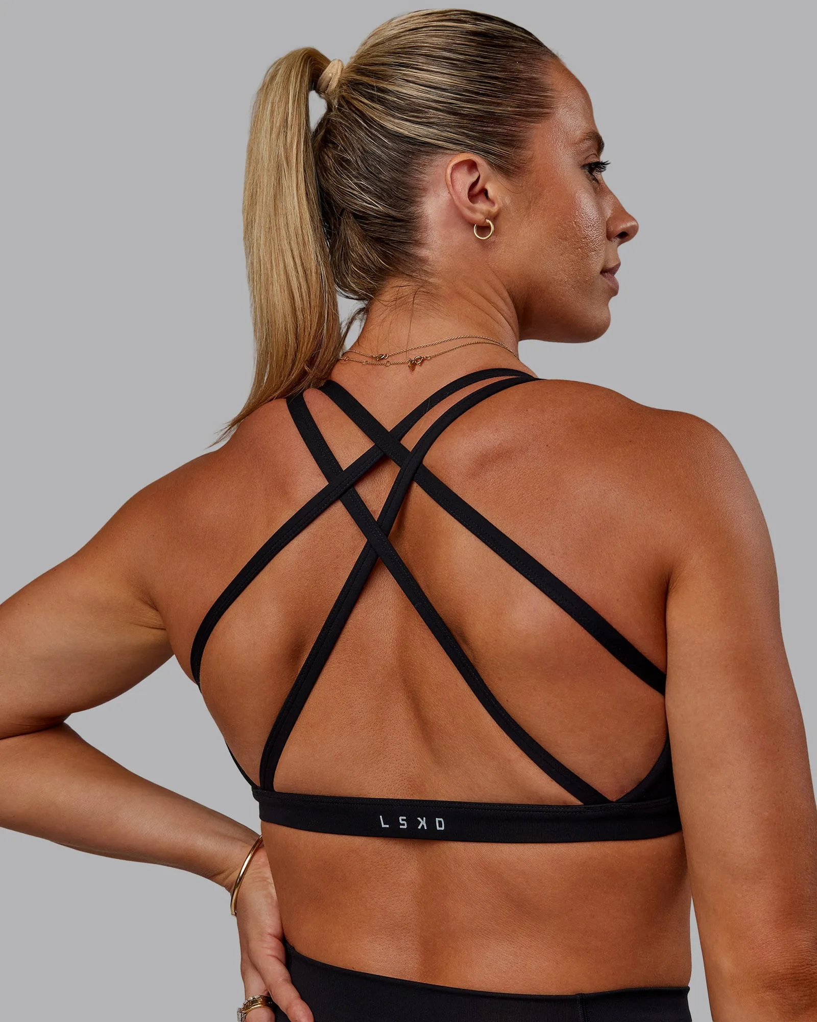 Bree Masters Velocity Sports Bra - Black