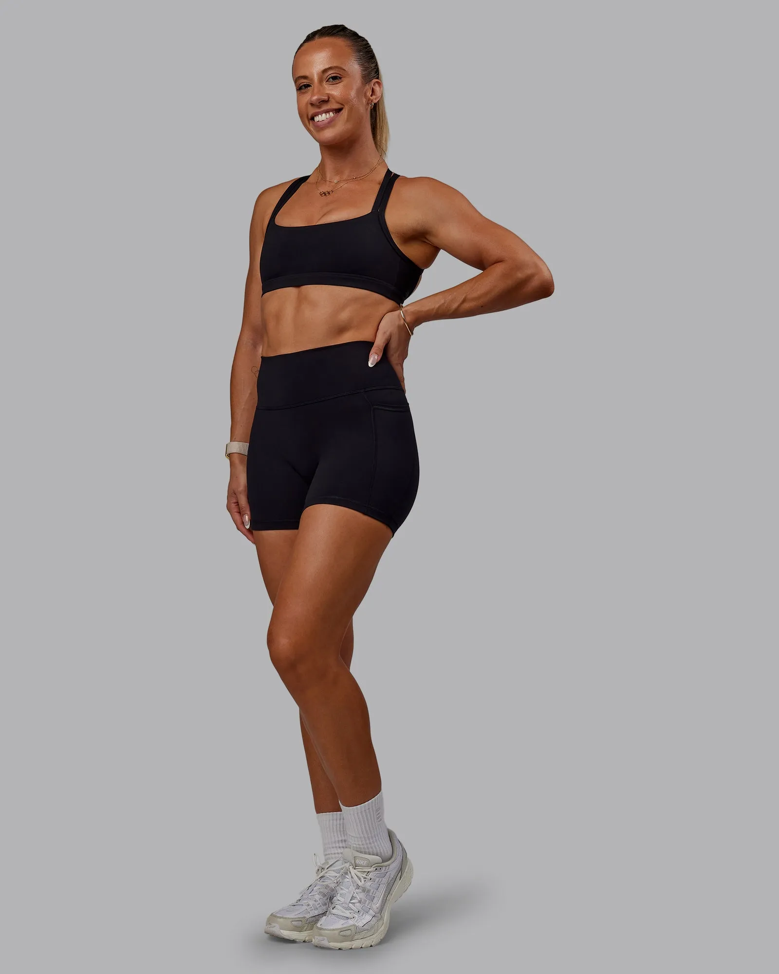 Bree Masters Velocity Sports Bra - Black