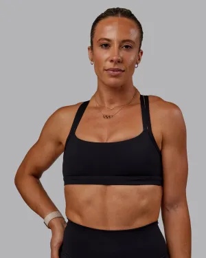 Bree Masters Velocity Sports Bra - Black