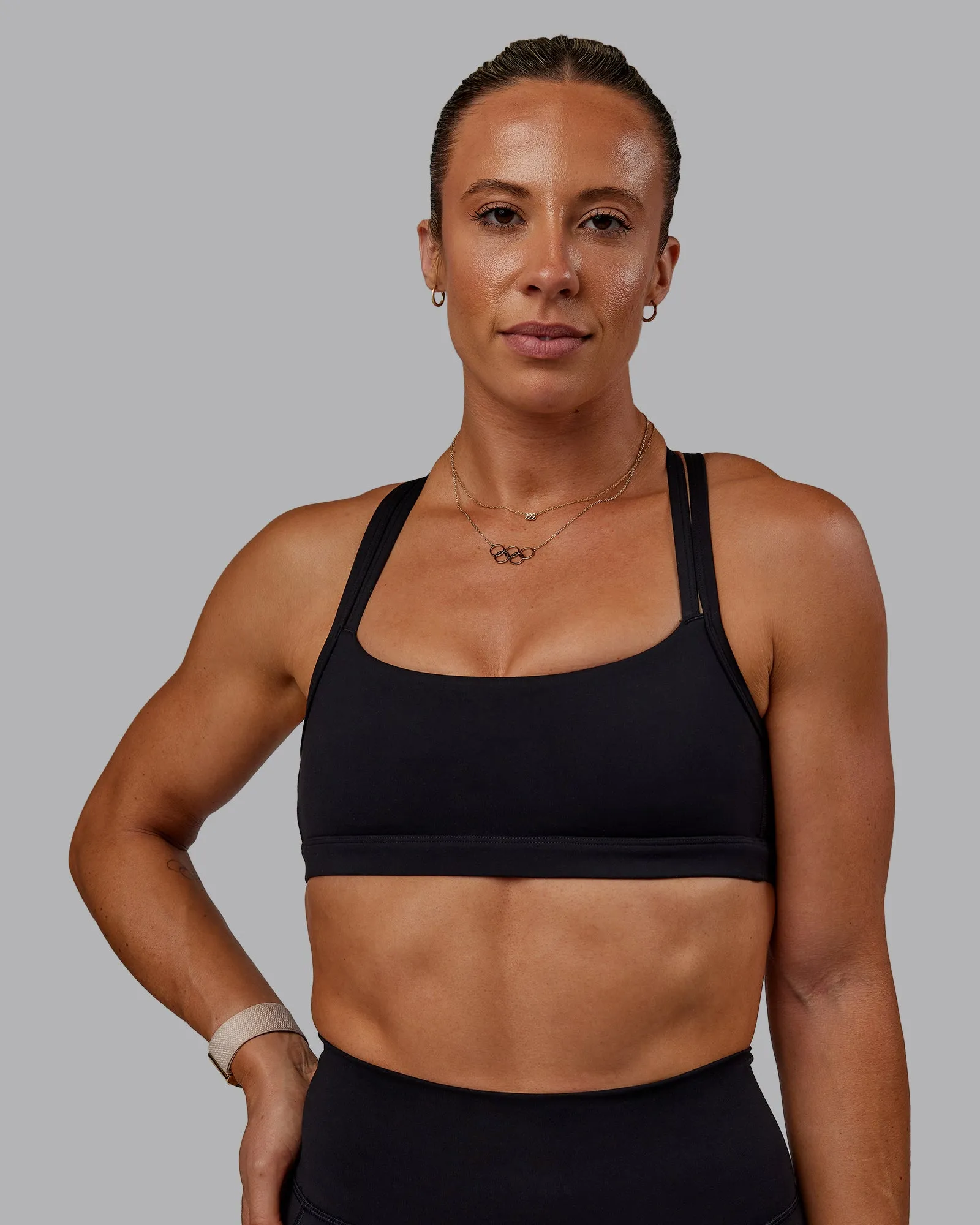 Bree Masters Velocity Sports Bra - Black