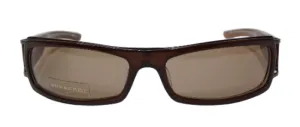 Burberry 1990's Bronze Rectangular Sunglasses