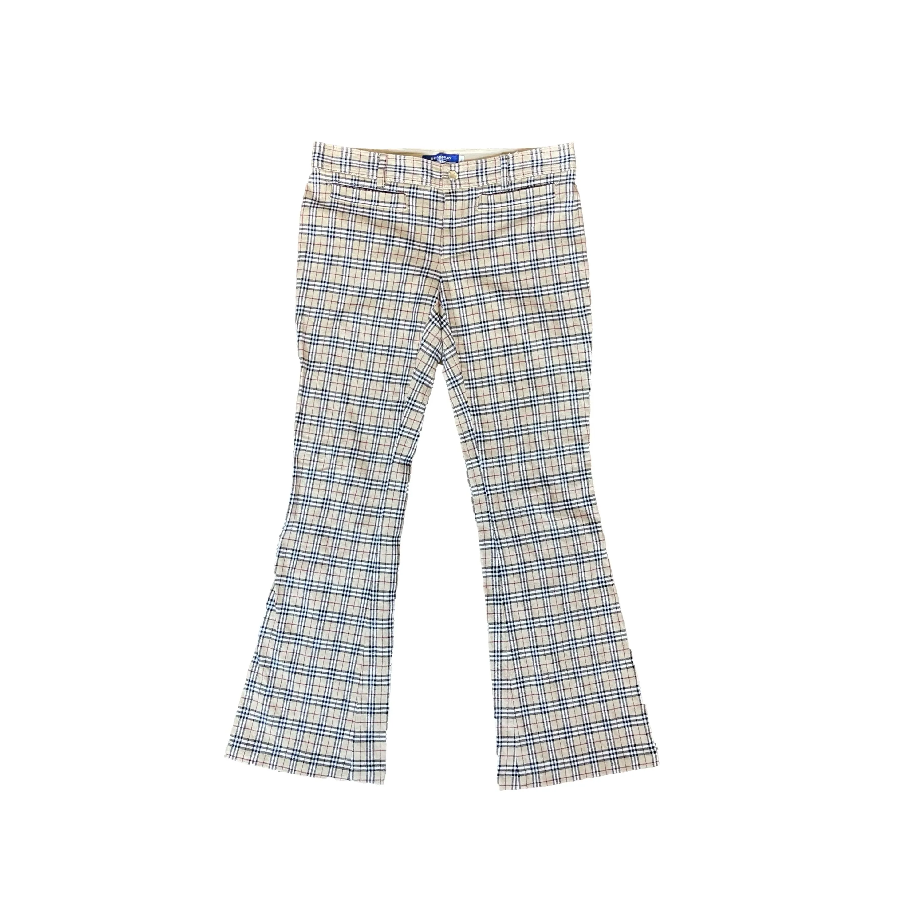 Burberry Classic Plaid Pants