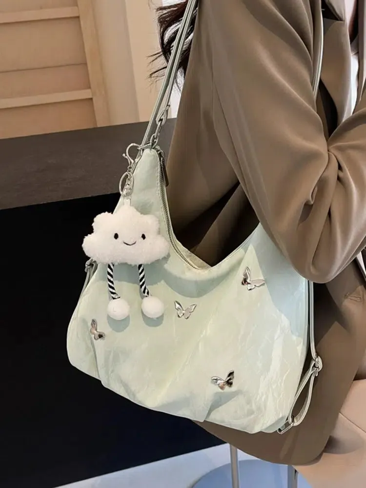 Butterfly Embellished Backpack