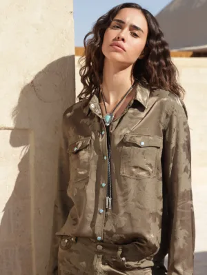 Buttoned Jacquard Shirt