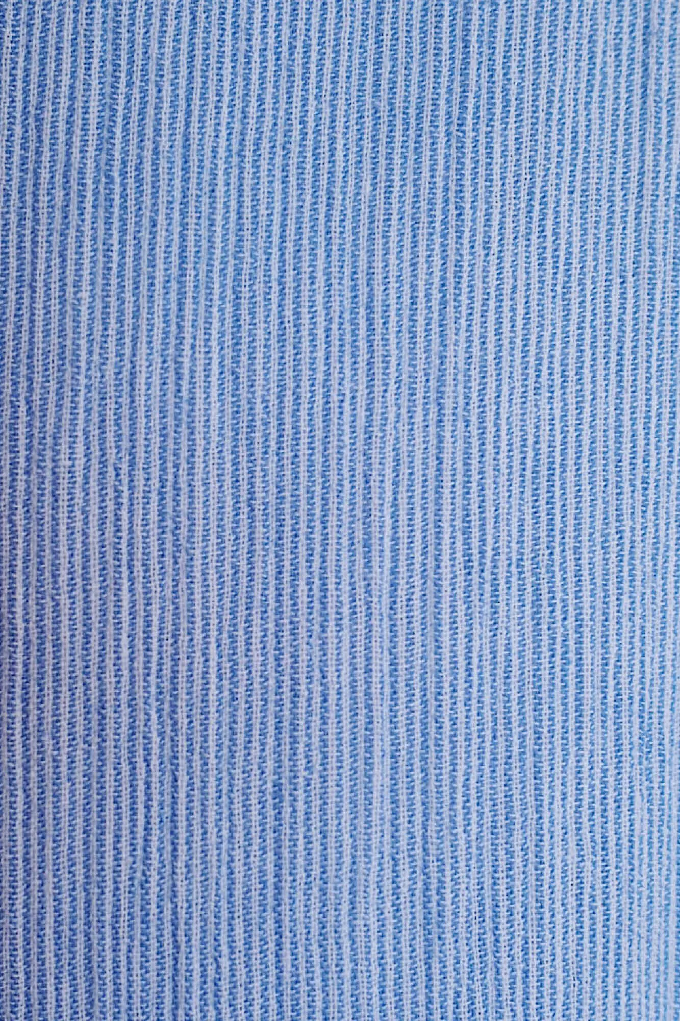 Byron Oversized Shirt Dress Light Blue Pinstripe