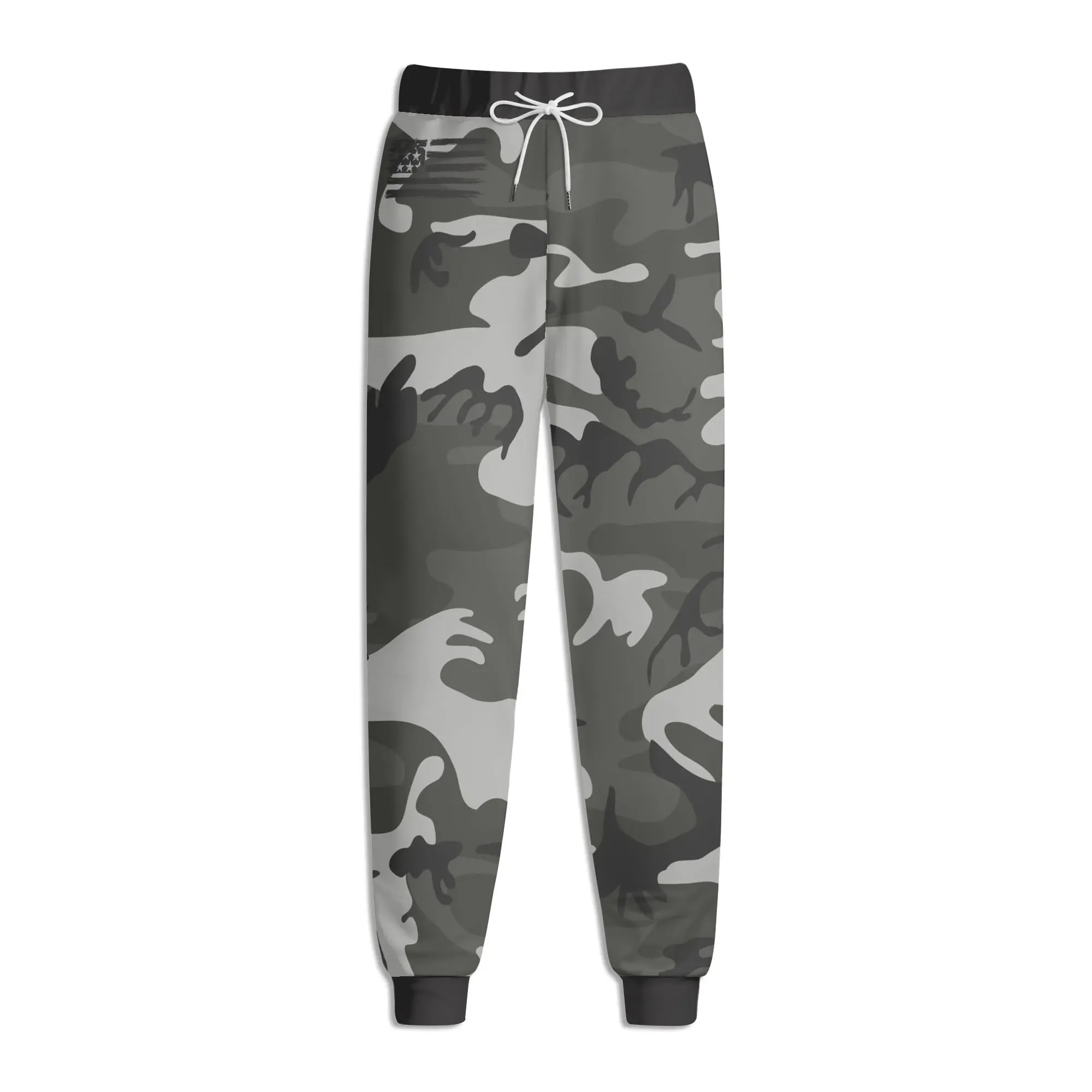 Camouflage Drawstring Joggers Sweatpants