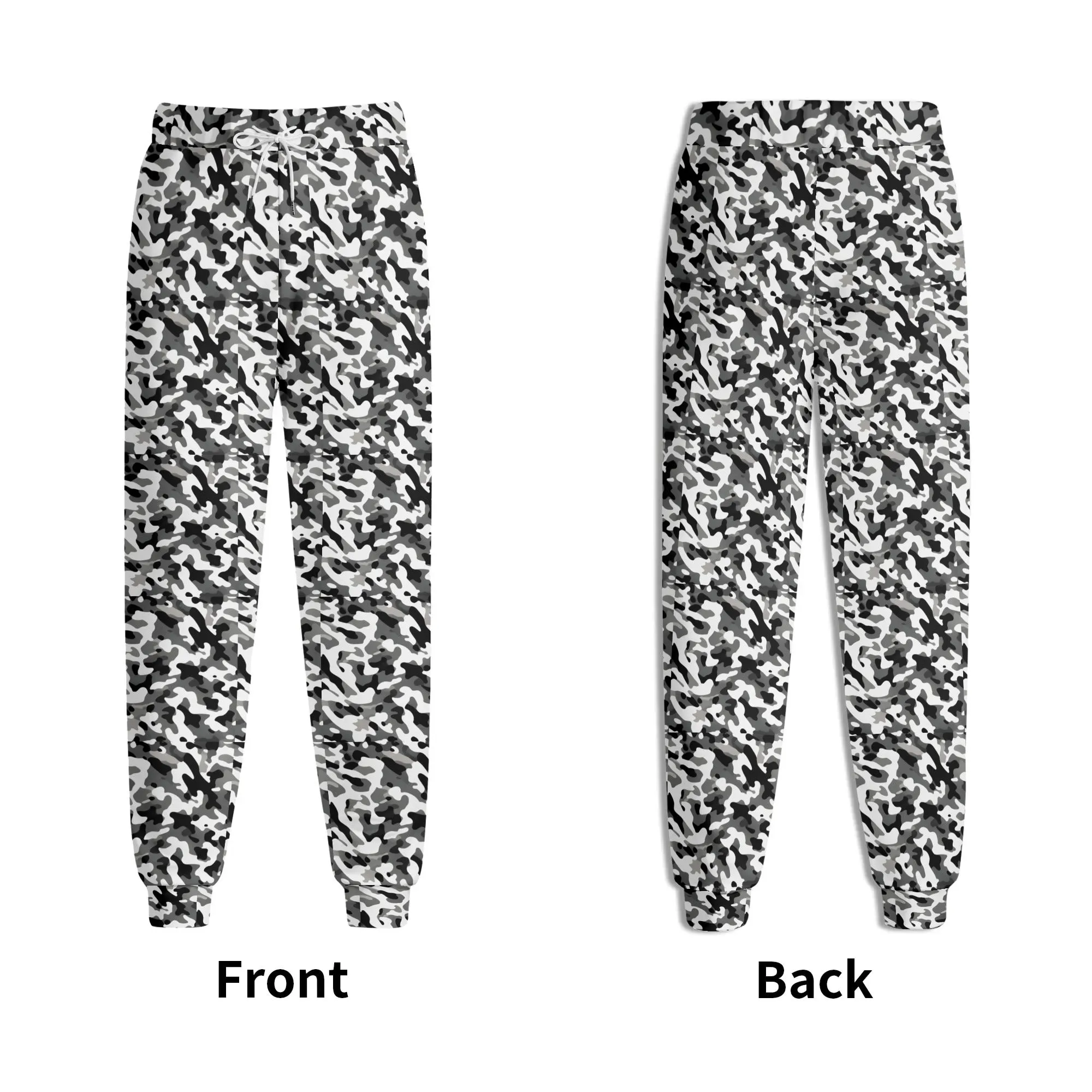 Camouflage Drawstring Joggers Sweatpants