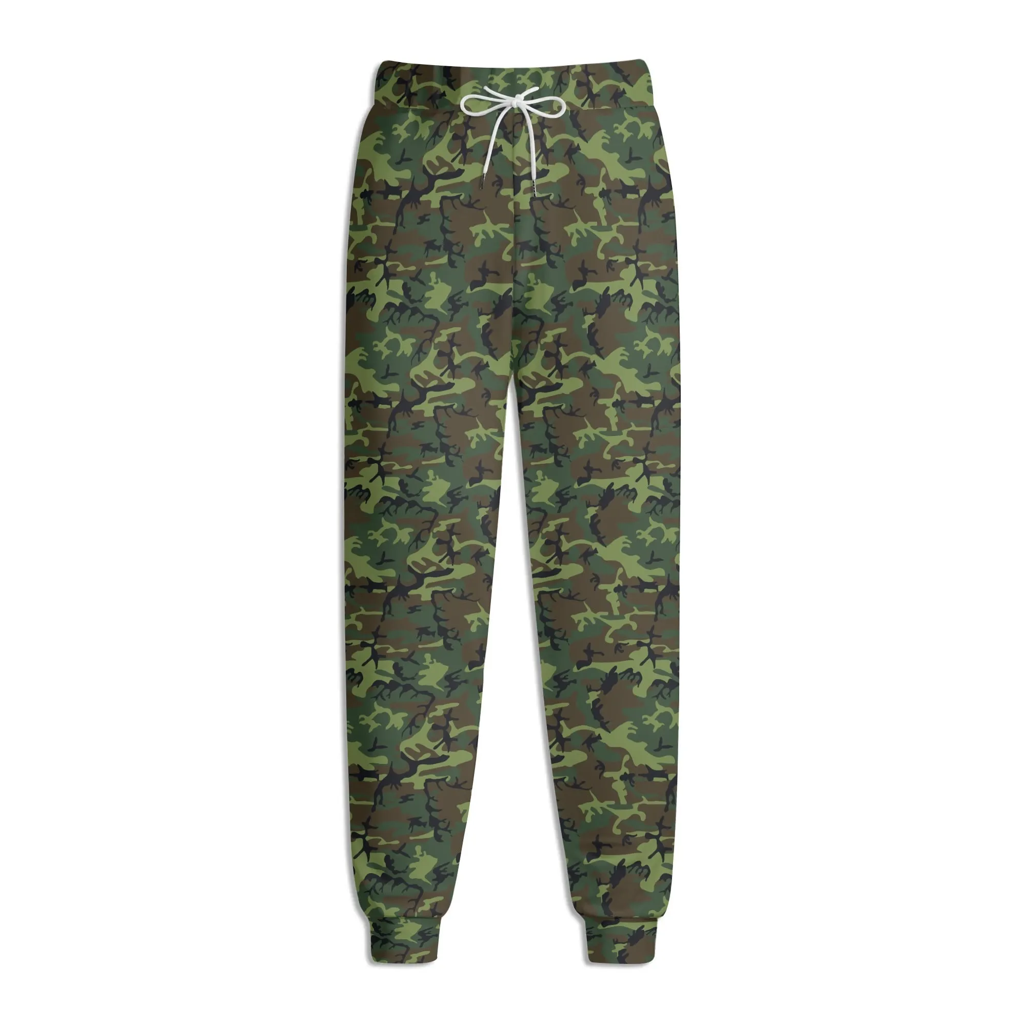 Camouflage Drawstring Joggers Sweatpants